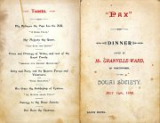 1897 menu with toast list